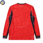 England Away Men Shirt 2026-back view-long sleeve