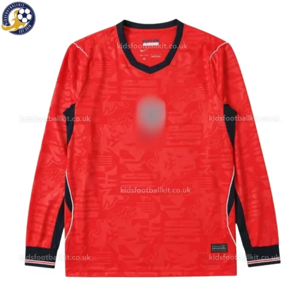 England Away Men Shirt 2026-front view-long sleeve