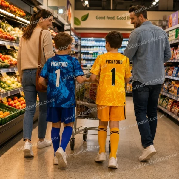 England Goalkeeper Kids Kits 2026 - PICKFORD 1-image