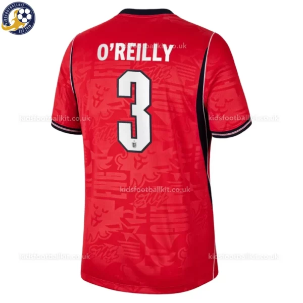 England away men shirt 2026-back view-O'REILLY 3