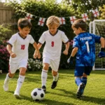 England goalkeeper and home kids kits 2026-PICKFORD 1 BELLINGHAM 10 KANE 9-image