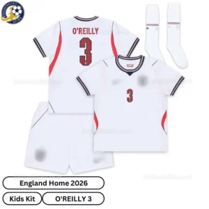 England home kids kit 2026-over view-O'REILLY 3