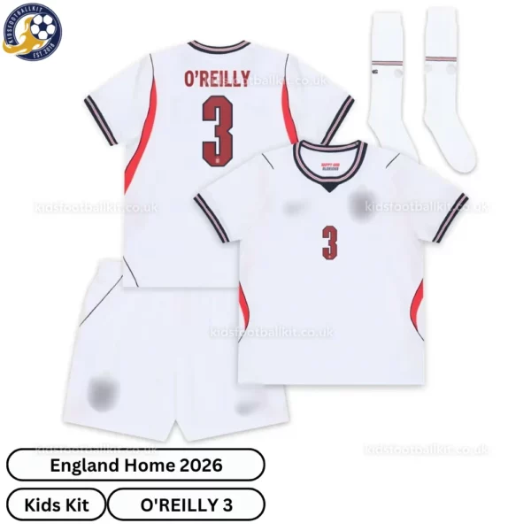 England home kids kit 2026-over view-O'REILLY 3