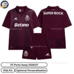 FC Porto Away Kids Kit 26_27-over view
