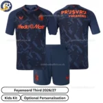 Feyenoord Third Kids Kit 26_27-over view