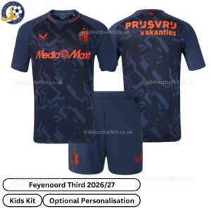 Feyenoord Third Kids Kit 26_27-over view