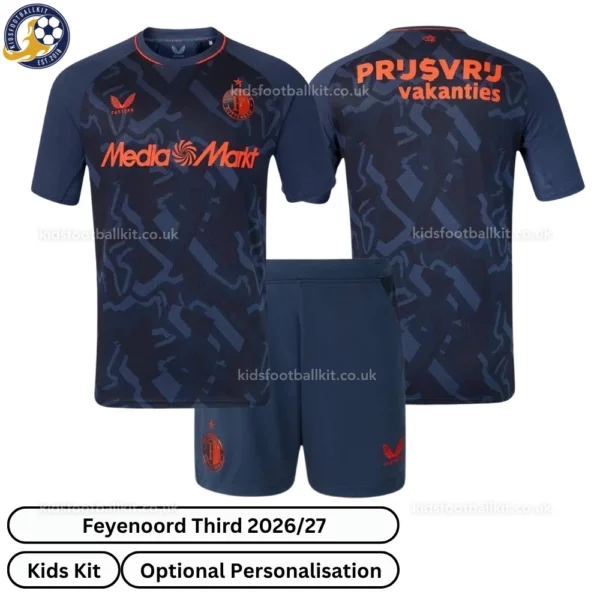 Feyenoord Third Kids Kit 26_27-over view