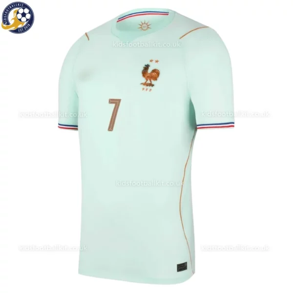 France Away Kids Kit 2026-front view-DEMBELE 7