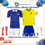 France & Brazil home kids kits 2026