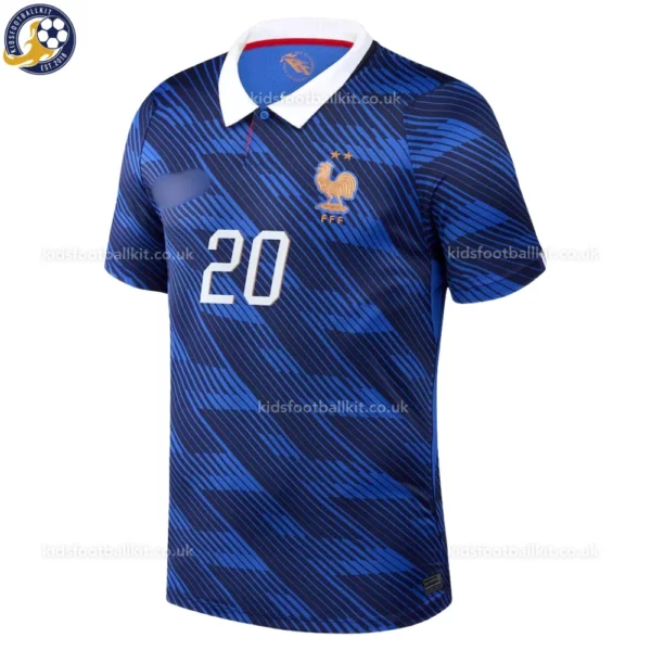 France Home shirt 2026-front view-DOUE 20