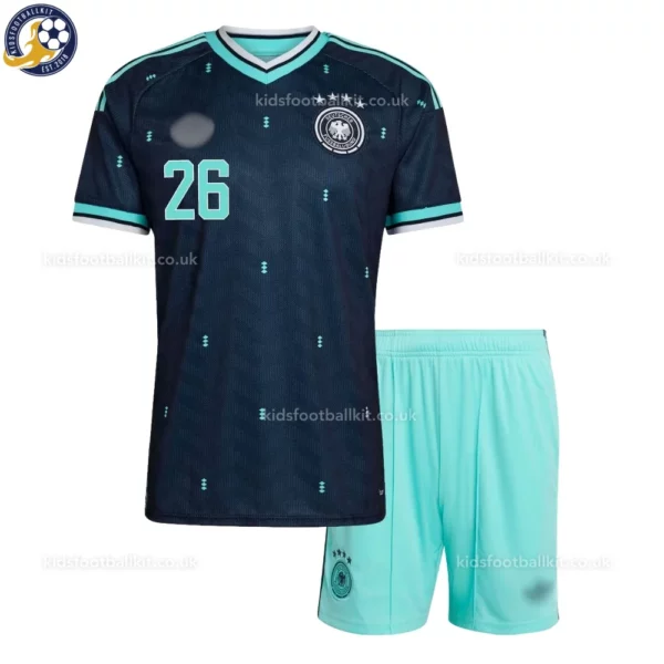 Germany away kids kit 2026-front view-UNDAV 26