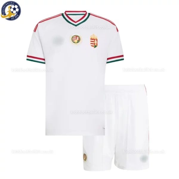 Hungary Away Kids Kit 2026-front view
