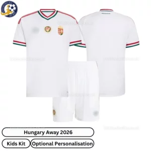 Hungary Away Kids Kit 2026-over view