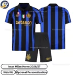 Inter Milan home kids kit 26_27-over view