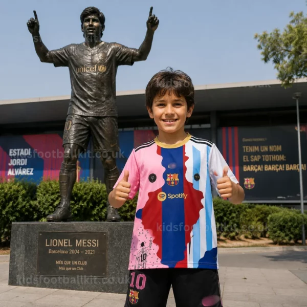 KFK Barcelona Commemorative Edition Men Football Shirt 2025_26 – MESSI 10 AI GEN