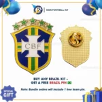 KFK - Brazil Pin Badge