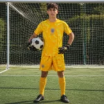 KFK England World Cup 2026 Goalkeeper Men and Kids Football Kit (No Socks) – Yellow AI GEN