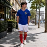KFK France Home Kids Football Kit 2024 (With Socks) AI GEN