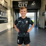 KFK Korea Away Kids Football Kit 2024_25 (No Socks) AI GEN