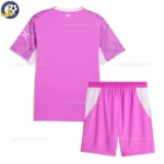 Manchester City Goalkeeper Kids Kit 26_27-back view-pink