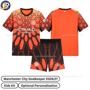 Manchester City Goalkeeper Kids Kit 26_27-over view