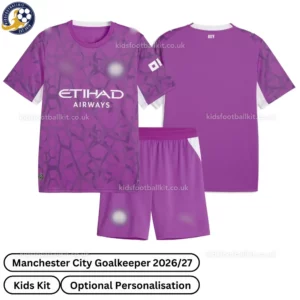 Manchester City Goalkeeper Kids Kit 26_27-over view-r