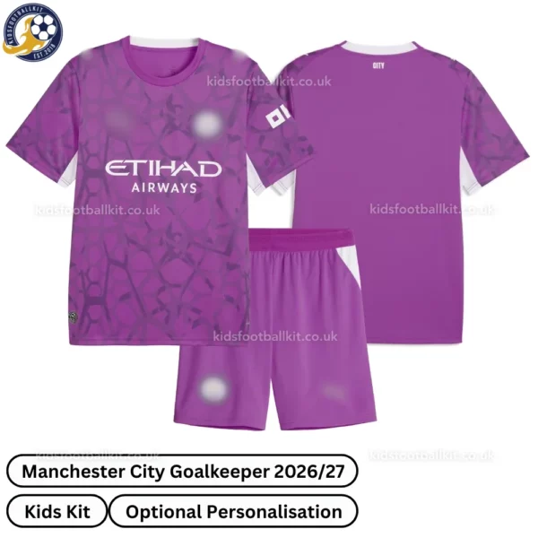 Manchester City Goalkeeper Kids Kit 26_27-over view-r
