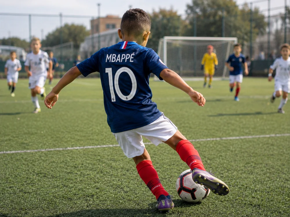 Mbappe 10 kids football gift pack