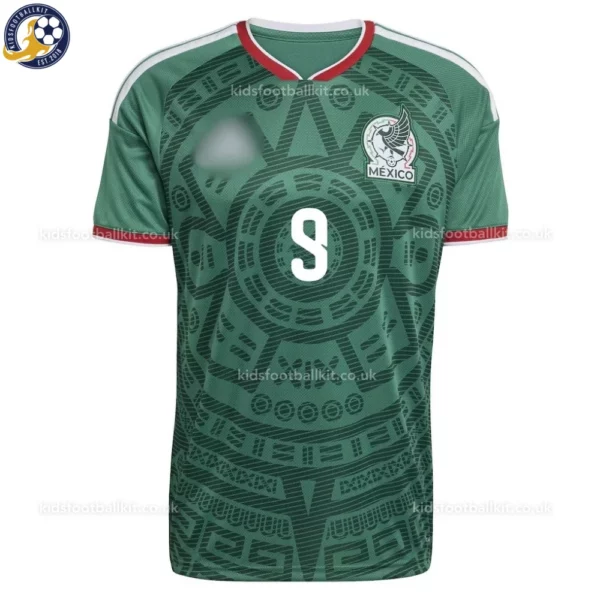 Mexico Home Kids Kit 2026-front view-RAÚL 9