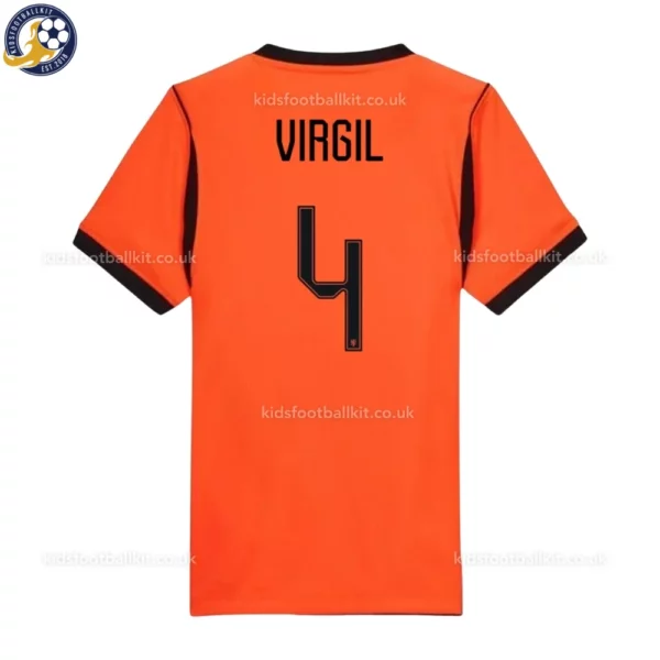 Netherlands Home kids kit 2026-back view-VIRGIL 4