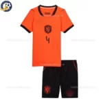 Netherlands Home kids kit 2026-front view-VIRGIL 4
