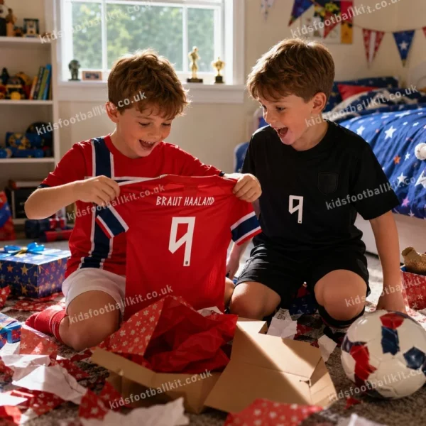 Norway Home and Away Kids Kits 2026 - BRAUT HAALAND 9-image