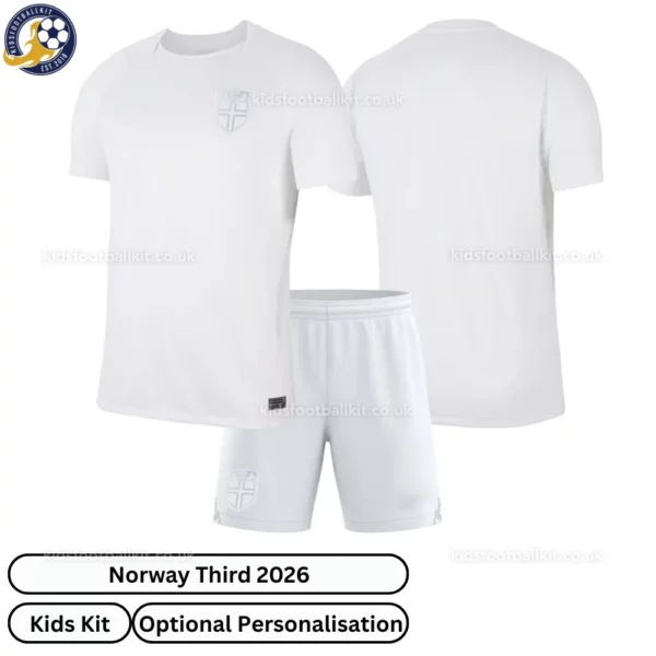 Norway third kids kit 2026-over view
