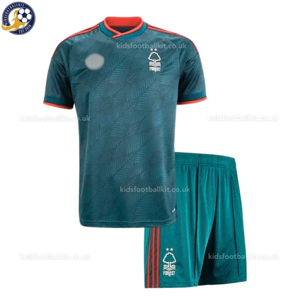 Nottingham Forest Away kids kit 26_27-front view