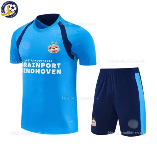 PSV Eindhoven Training kids kit 26_27-front view-blue