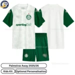 Palmeiras Away Kids Kit 25_26-over view