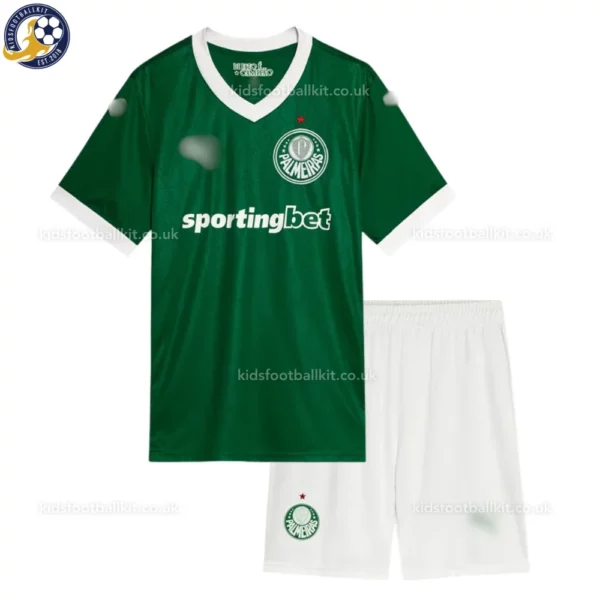 Palmeiras Home Kids Kit 25_26-front view