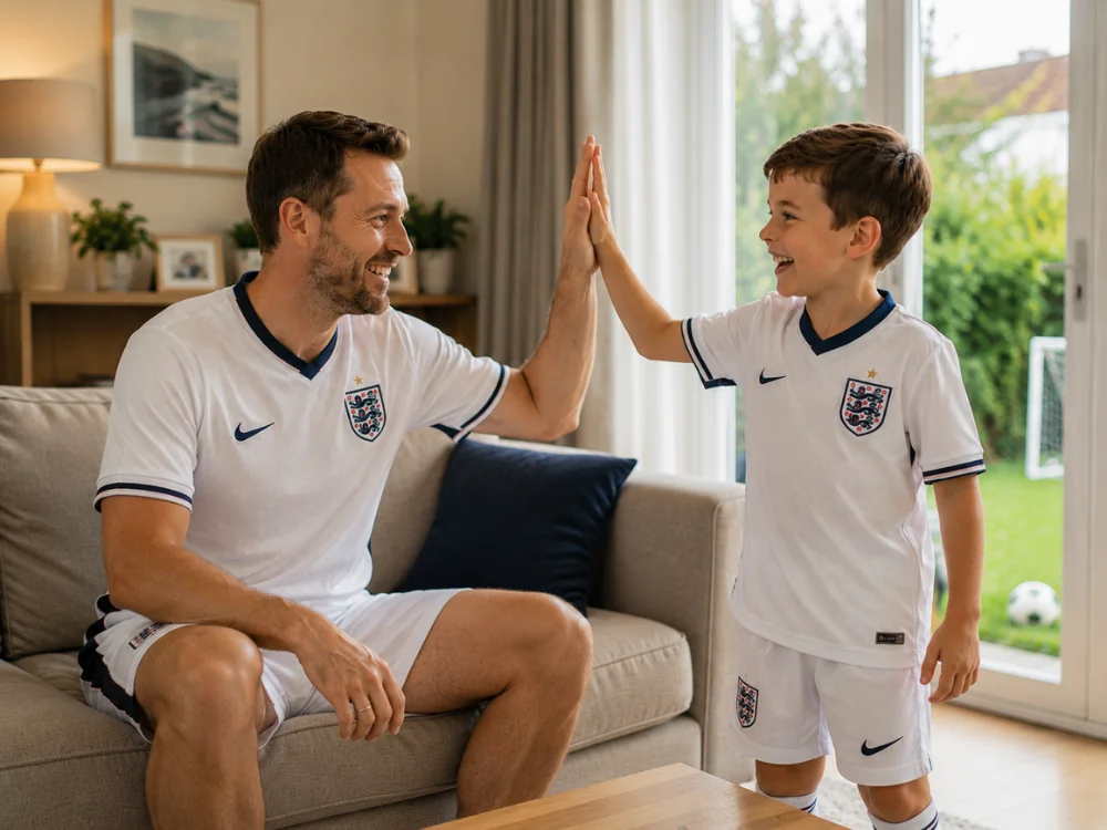 Parent and child football gift packs