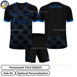 Portsmouth Third kids Kit 26_27-Over view