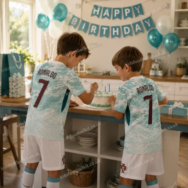 Portugal Away Kids Kits 2026 - RONALDO 7-image