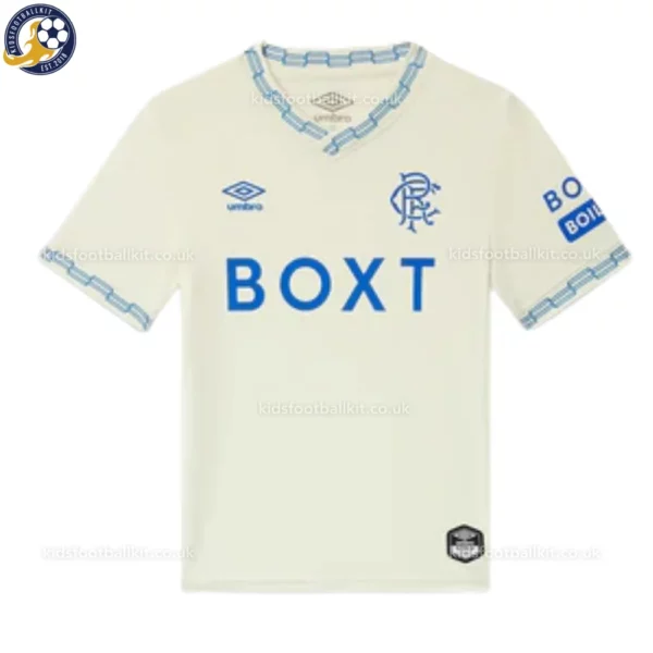 Rangers Away Kids shirt 26_27-front view