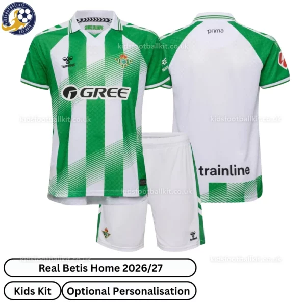 Real Betis Home Kids Kit 26_27-over view