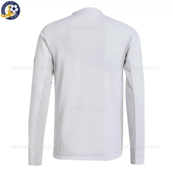 Real Madrid home kids kit 25_26-back view-long sleeve