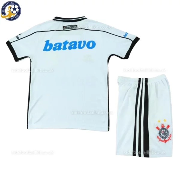 Retro Corinthians Home Kids Kit 99_00-back view