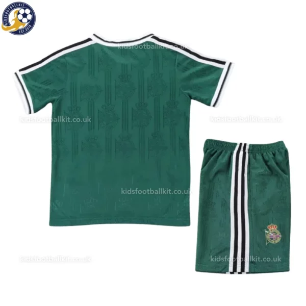 Retro La Coruna Away Kids Kit 99_00-back view
