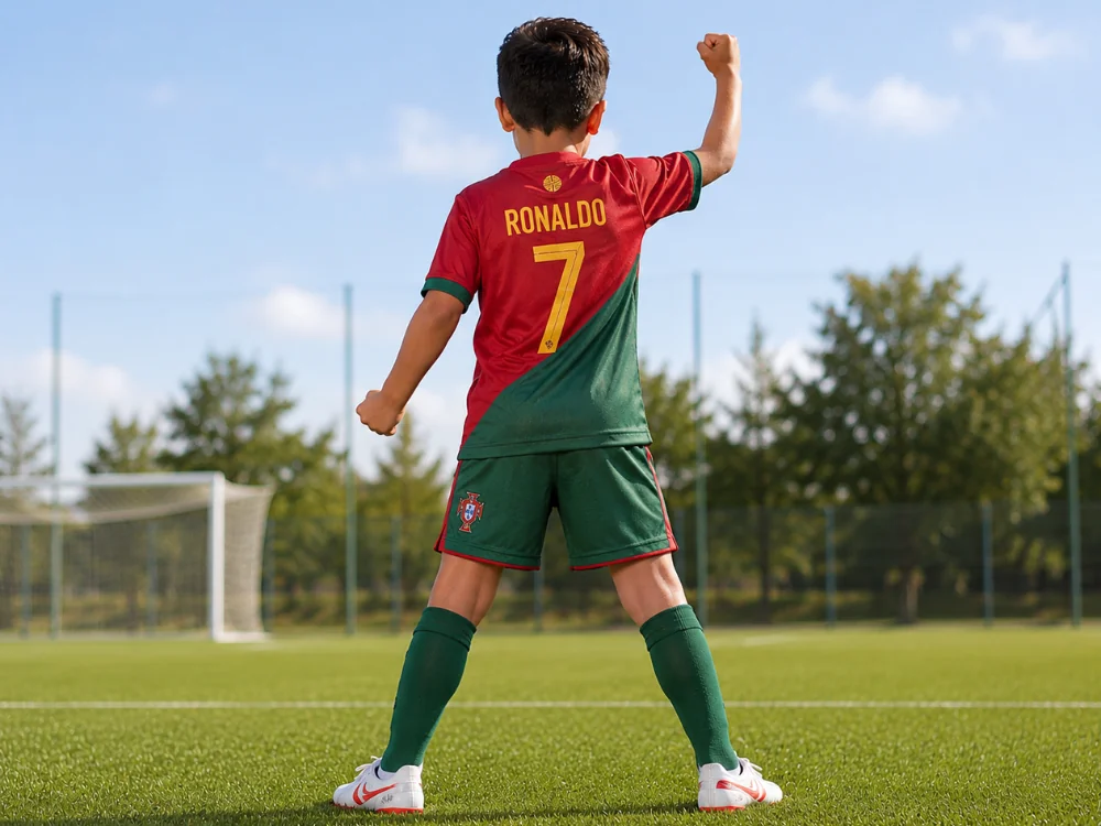 Ronaldo 7 kids football gift pack