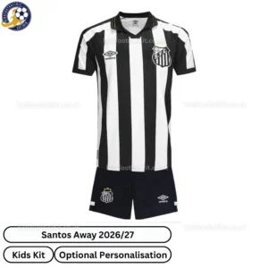Santos Away Kids Kit 26_27-front view