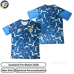 Scotland Pre Match Men Shirt 2026-over view