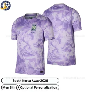 South Korea Away Men Shirt 2026-over view