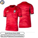 South Korea Home Men Shirt 2026-over view